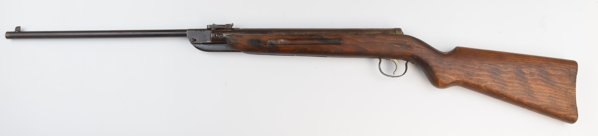 Gecado Model 27 .177 air rifle with semi-pistol grip and adjustable trigger and sights, NVSN. - Image 11 of 15