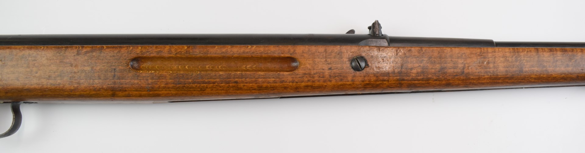 Original Mod 50E .22 under-lever air rifle with semi-pistol grip and adjustable sights and - Image 4 of 10
