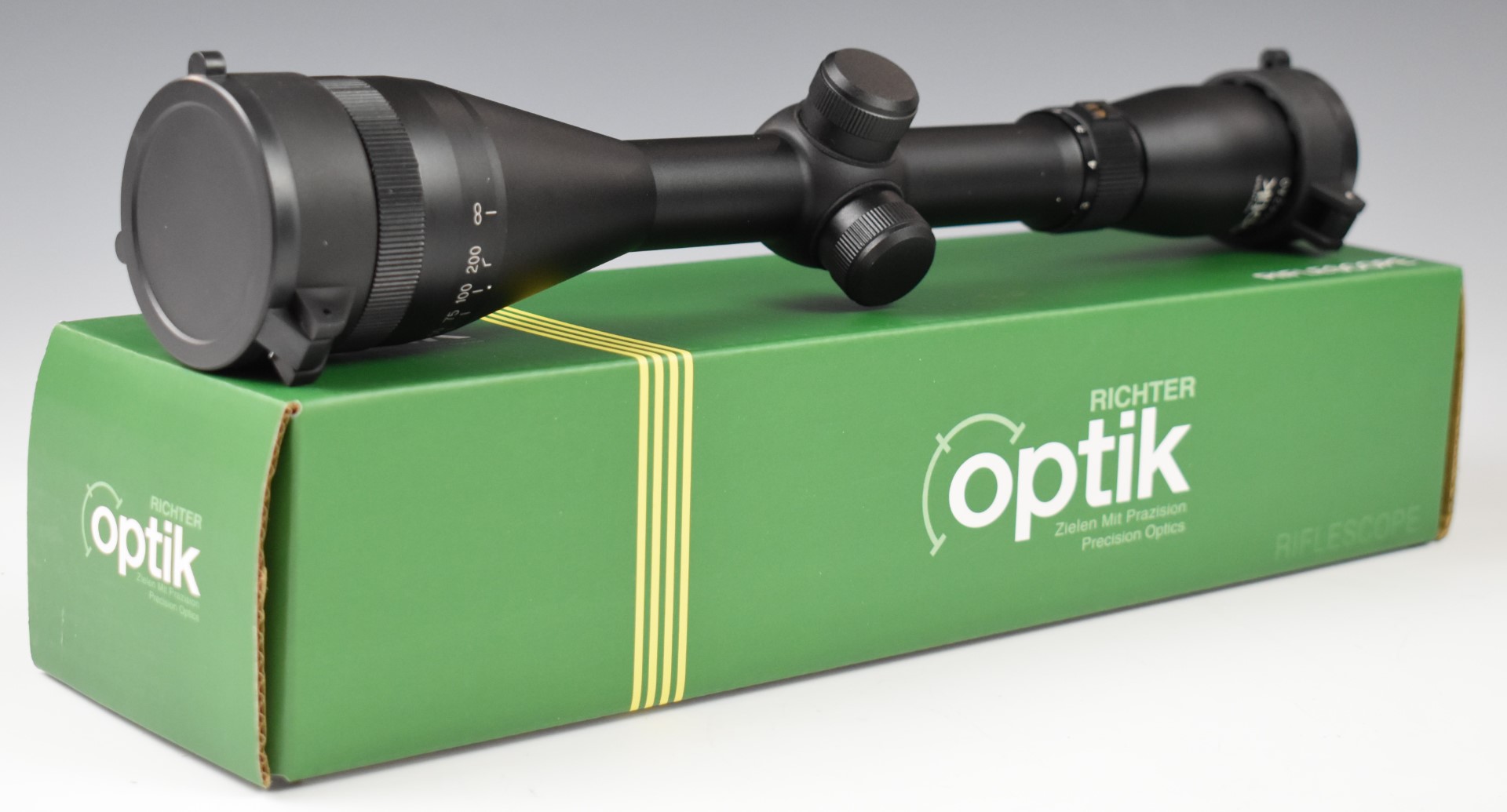 Richter Optik R13-9x42 AO air rifle or similar scope, in original box