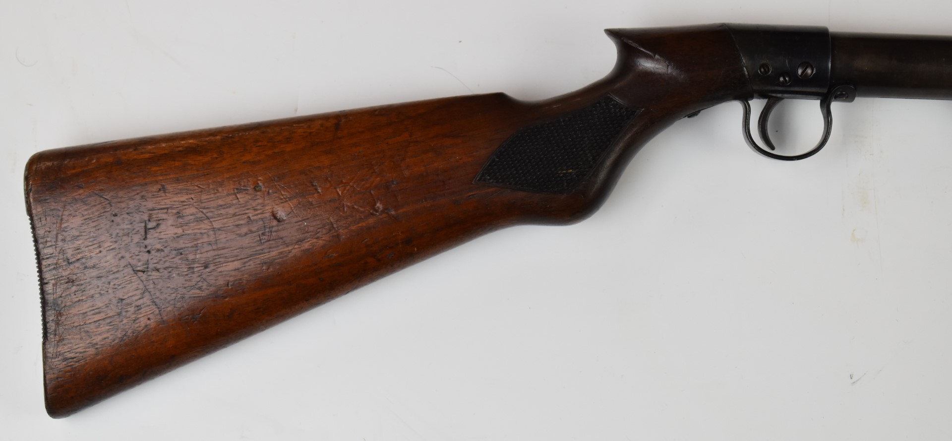 BSA Standard No 1 Light or Ladies .177 under-lever air rifle with chequered semi-pistol grip and - Image 3 of 8