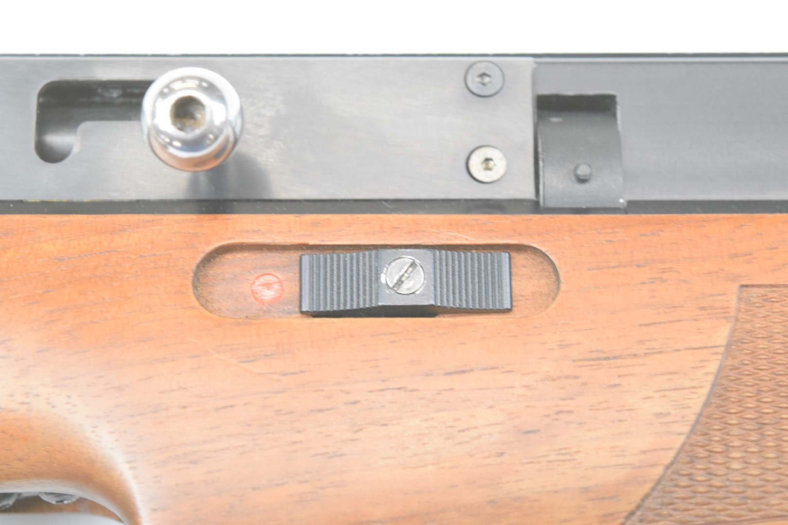 BSA .177 PCP air rifle with chequered semi-pistol grip and forend, sling mounts, adjustable - Image 11 of 19