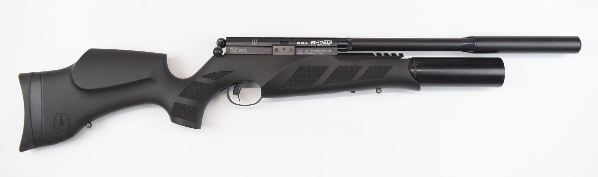 BSA R-10 SE Regulated .177 PCP air rifle with textured semi-pistol grip and forend, raised cheek - Image 2 of 22