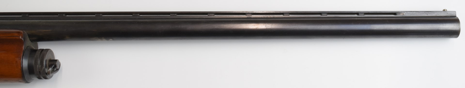 Browning 12 bore 3-shot semi-automatic shotgun with named and engraved locks, semi-pistol grip and - Image 9 of 22