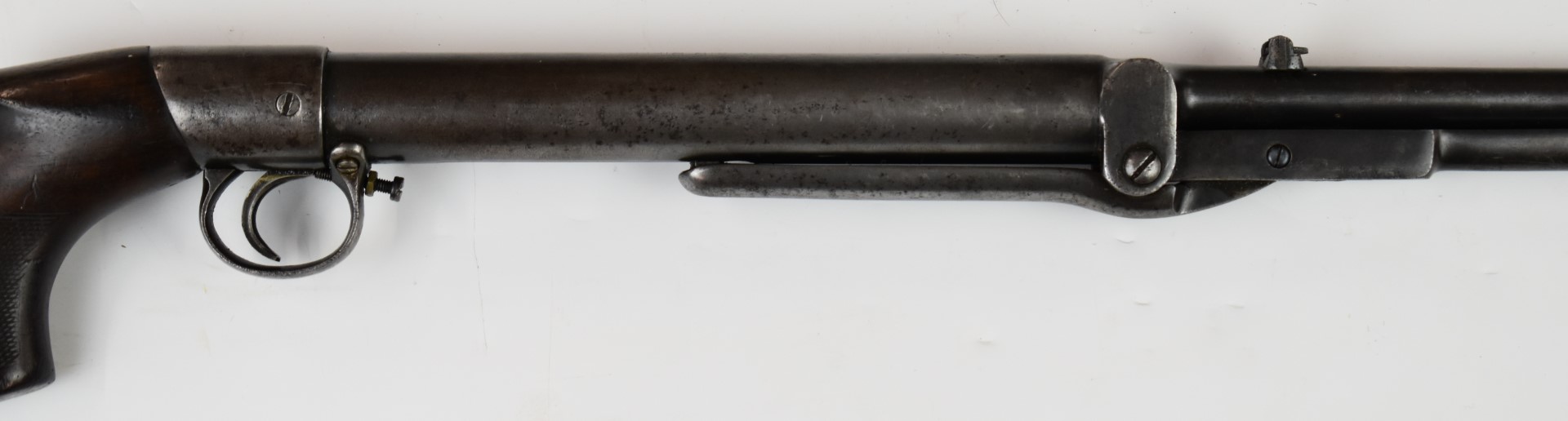 BSA .177 under-lever air rifle with chequered semi-pistol grip, adjustable trigger and sights and - Image 5 of 8