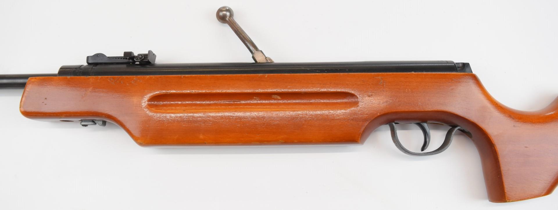 Haenel Model 310 lever-action 4.4mm calibre air rifle with semi-pistol grip, adjustable sights and - Image 15 of 19