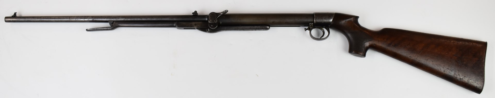 BSA .177 under-lever air rifle with chequered semi-pistol grip, adjustable trigger and sights and - Image 6 of 8