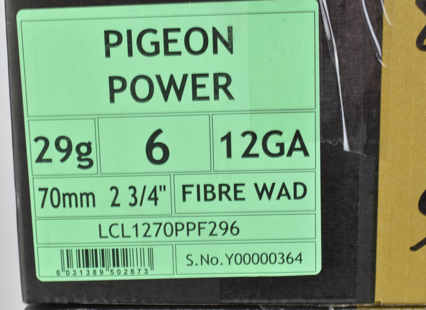 Seven-hundred-and-fifty 12 bore Lyalvale Express Pigeon Power 29g shotgun cartridges, sealed in - Image 4 of 4