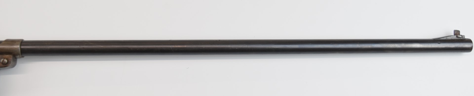 Webley Service Mk II .22 air rifle with interchangeable barrel, adjustable pop-up peep sights, - Image 5 of 15