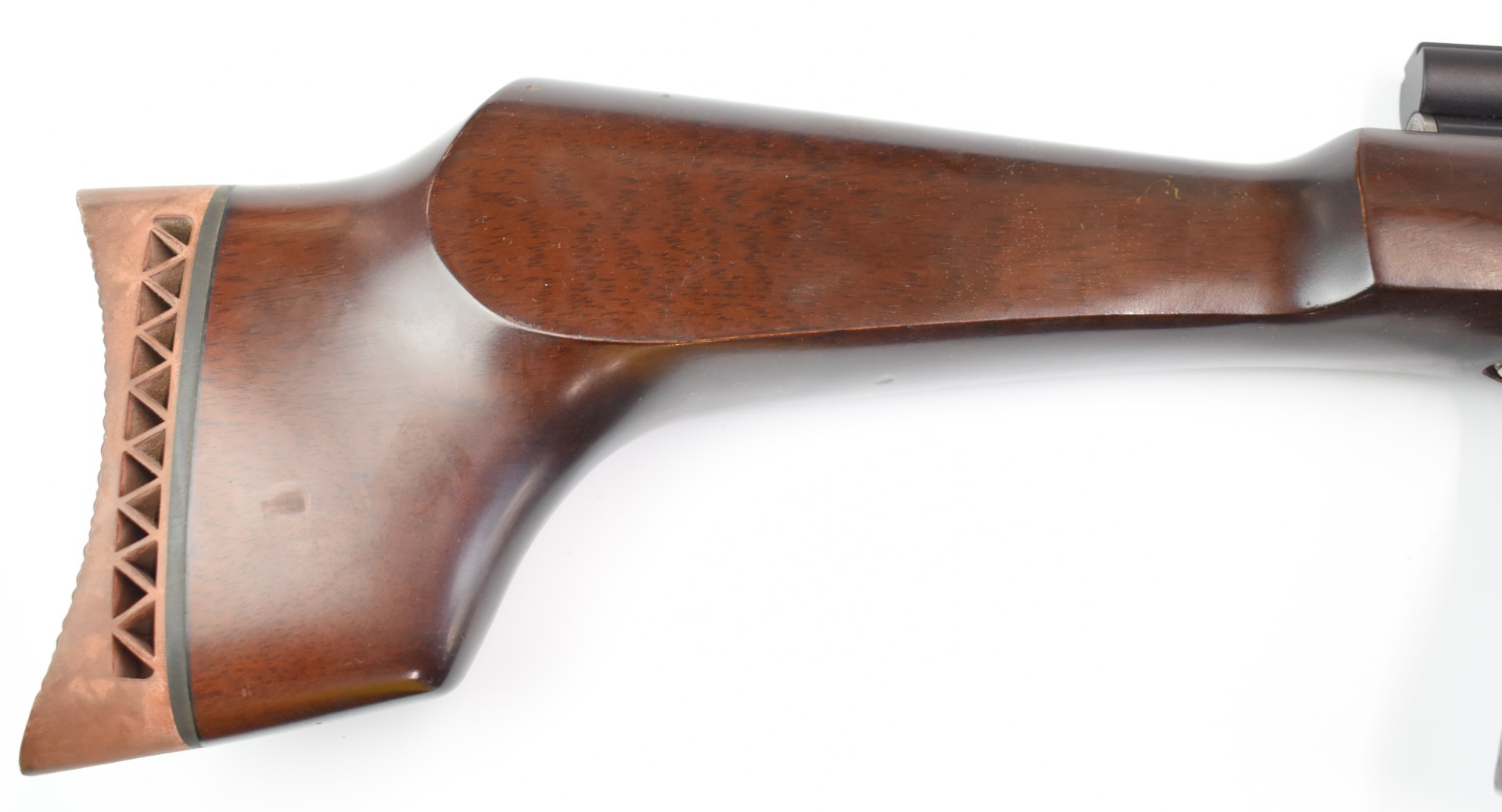 AGS-PCR1 .22 PCP bolt-action air rifle with pistol grip and adjustable trigger, serial number 00911. - Image 3 of 9