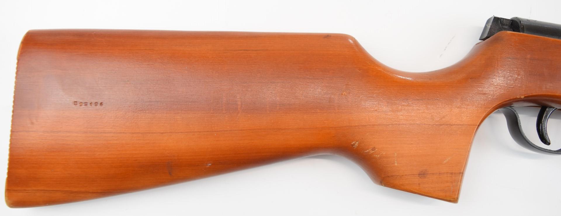 Haenel Model 310 lever-action 4.4mm calibre air rifle with semi-pistol grip, adjustable sights and - Image 3 of 19
