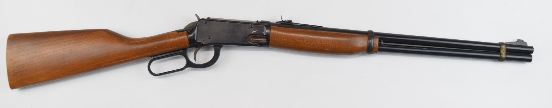Daisy Model 1894 40 Shot Repeater .177 Winchester style under-lever air rifle with adjustable sights - Image 3 of 16
