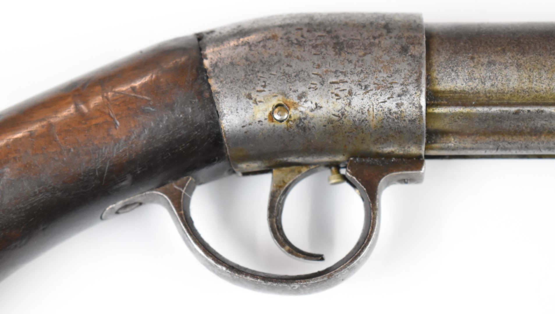 Diana New Champion 1905 Patent Model .177 air rifle with chequered semi-pistol grip, side stamped ' - Image 5 of 8