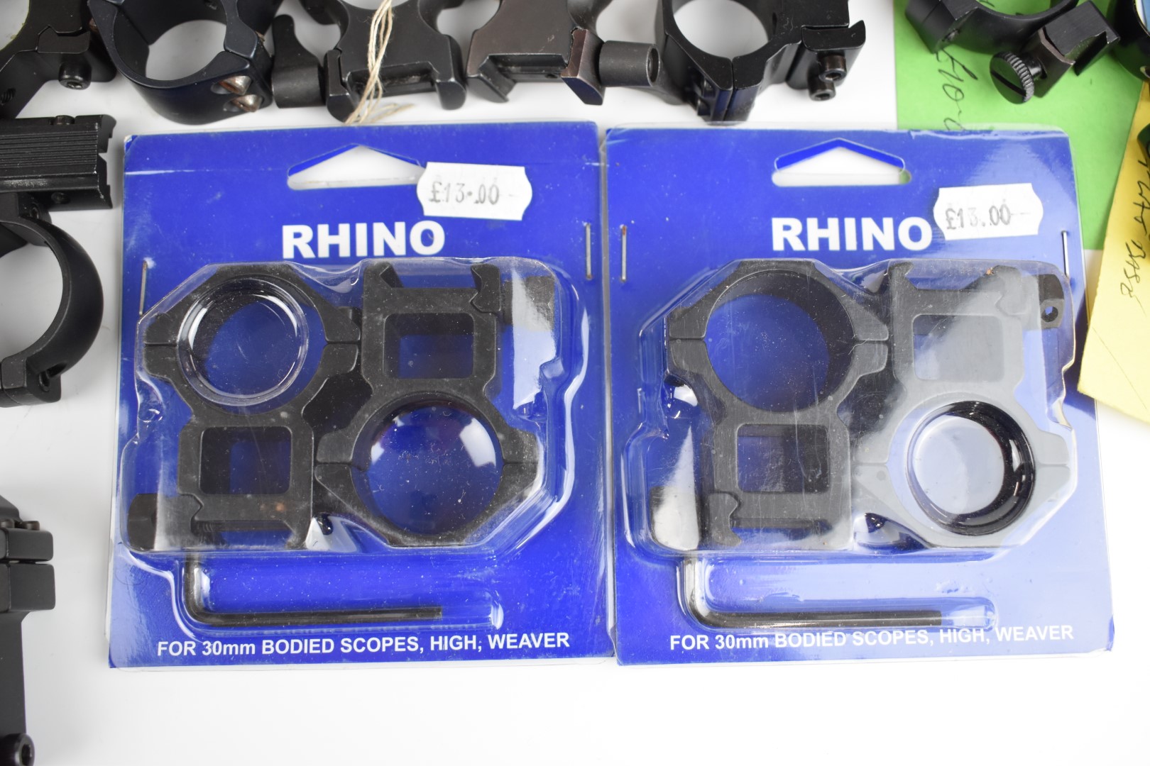A large collection of rifle scope mounts and mount sets including Rhino, Warne, Sports Match, - Image 5 of 5