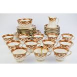 Approximately forty pieces of Royal Albert teaware decorated in the Imari / Crown China pattern