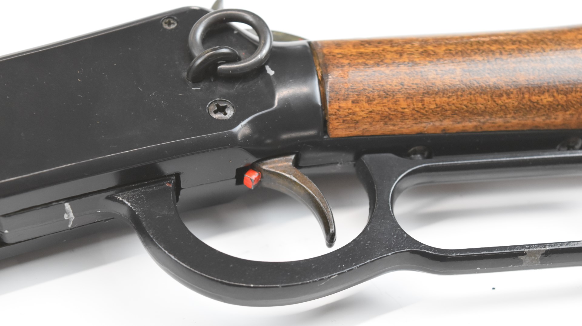 Daisy Model 1894 40 Shot Repeater .177 Winchester style under-lever air rifle with adjustable sights - Image 12 of 16