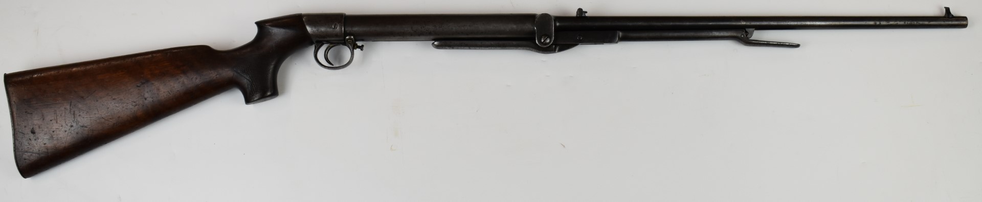 BSA .177 under-lever air rifle with chequered semi-pistol grip, adjustable trigger and sights and - Image 2 of 8