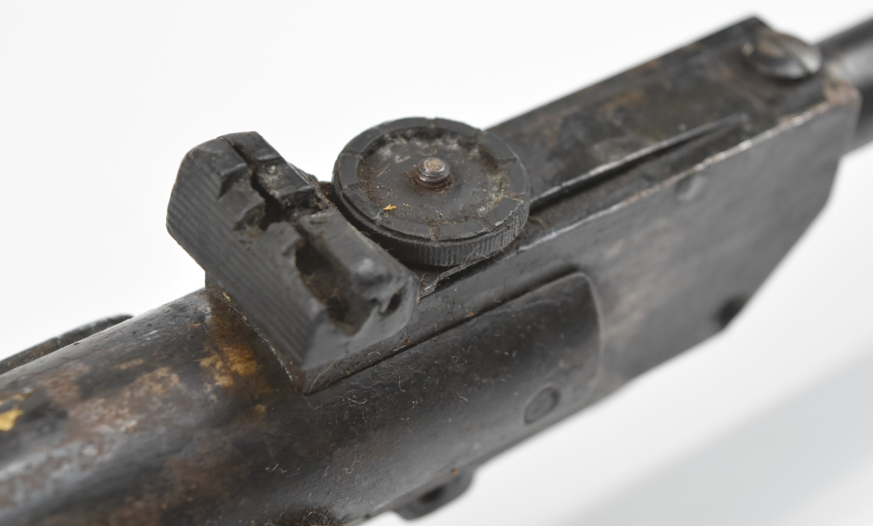 Gamo .22 air rifle with semi-pistol grip and adjustable sights, serial number T68059. - Image 8 of 16