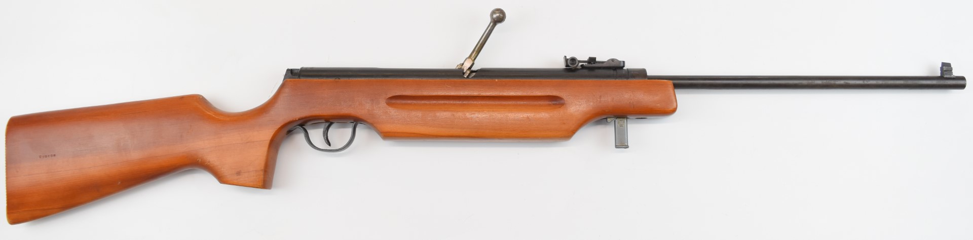 Haenel Model 310 lever-action 4.4mm calibre air rifle with semi-pistol grip, adjustable sights and - Image 2 of 19
