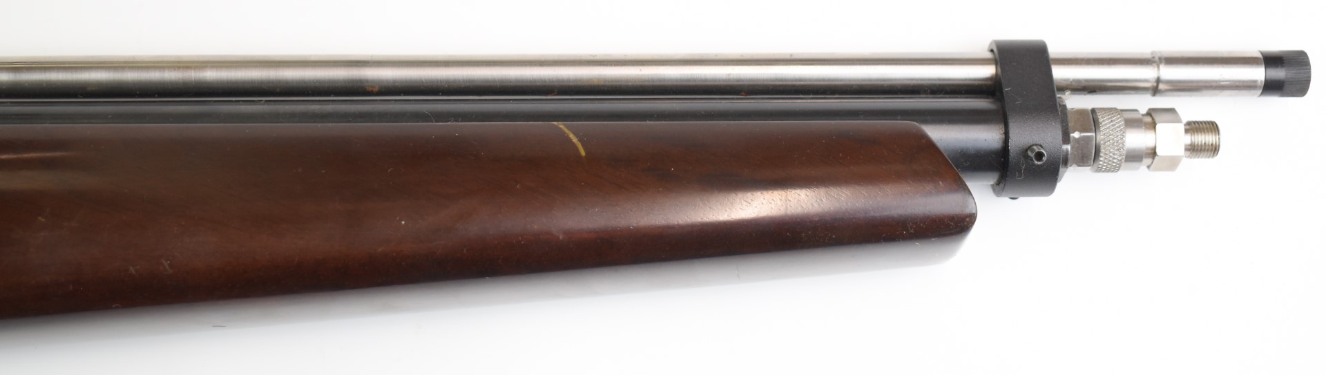 AGS-PCR1 .22 PCP bolt-action air rifle with pistol grip and adjustable trigger, serial number 00911. - Image 5 of 9