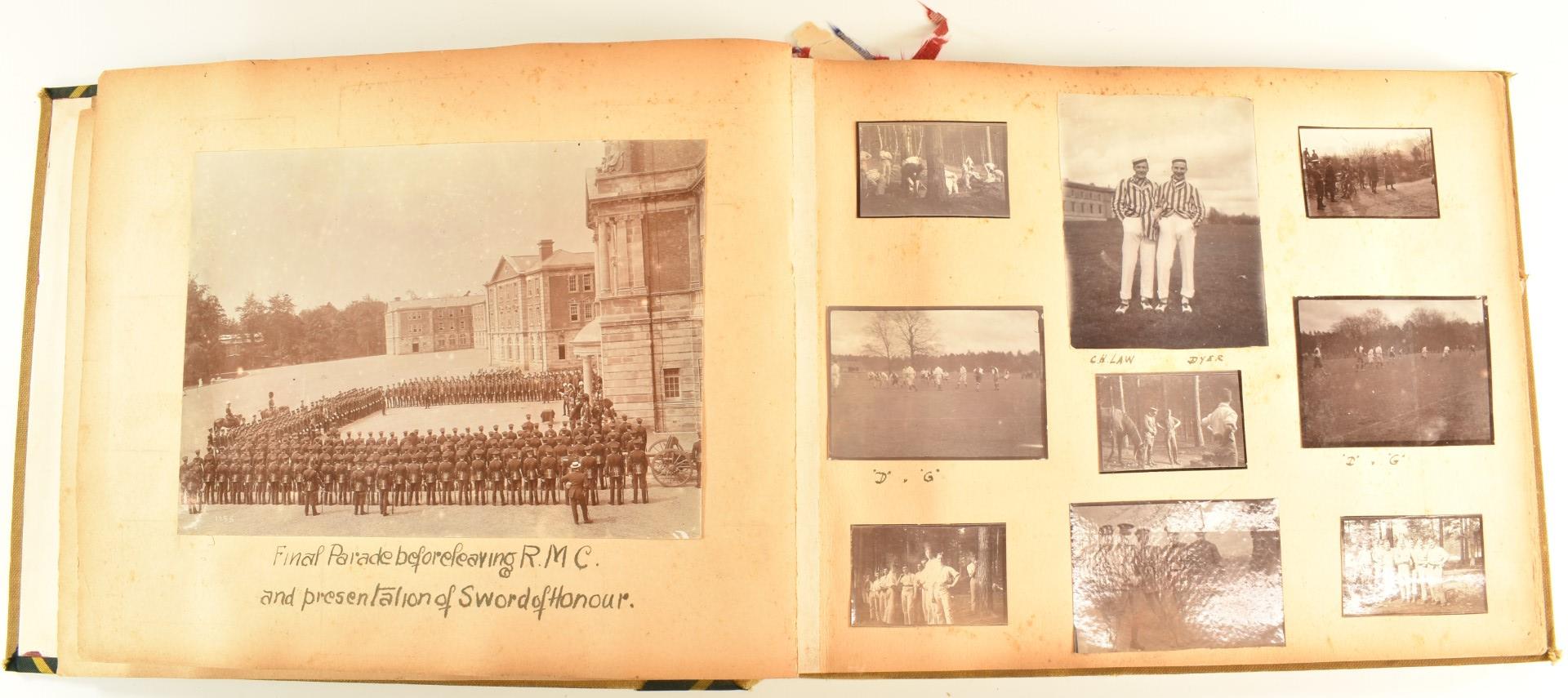 Photograph album compiled by 2nd Lieutenant Victor A Lentaigne whilst at the Royal Military College, - Image 3 of 12