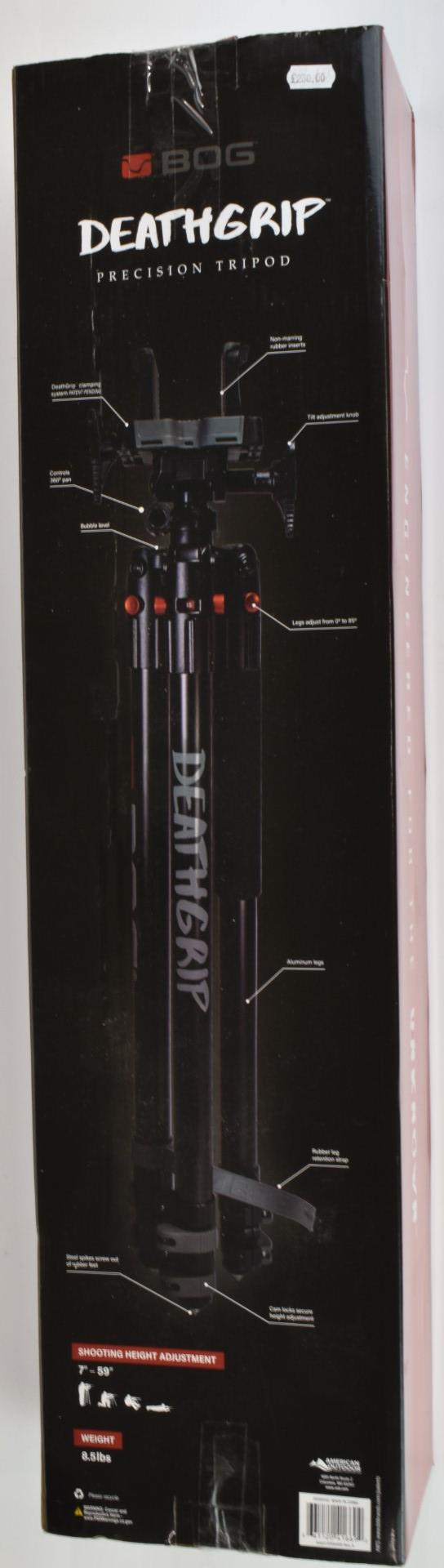 BOG Deathgrip precision tripod, in original box. - Image 2 of 2