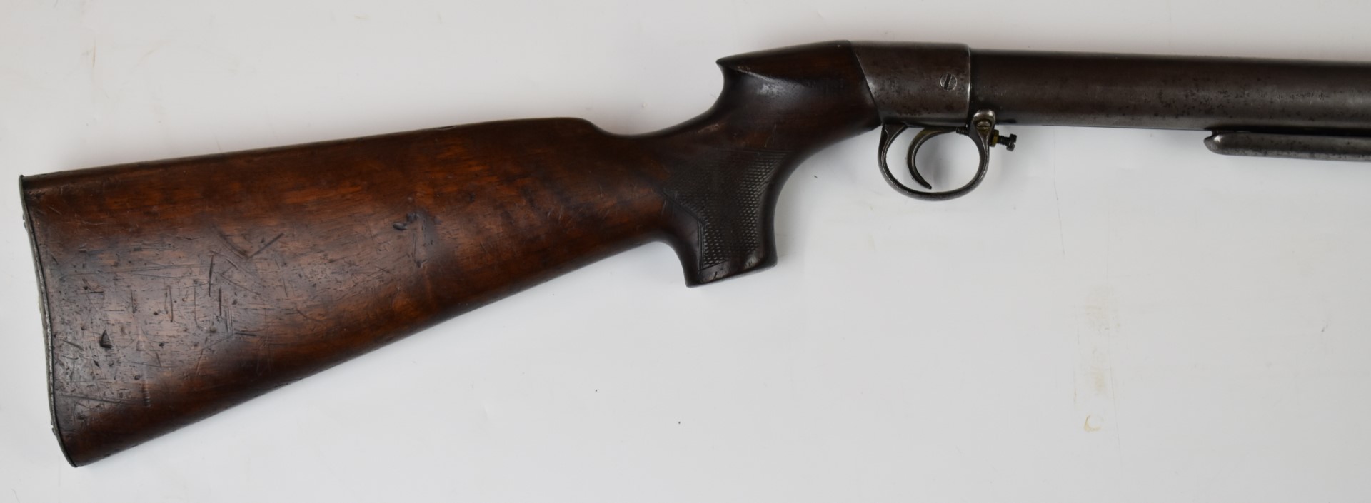 BSA .177 under-lever air rifle with chequered semi-pistol grip, adjustable trigger and sights and - Image 3 of 8