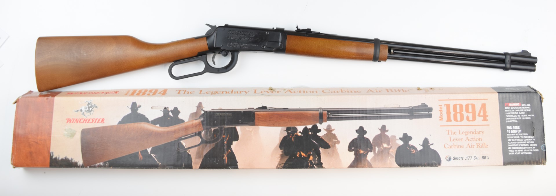 Winchester Model 1894 The Legendary Lever Action Carbine .177 under-lever air rifle with - Image 2 of 19