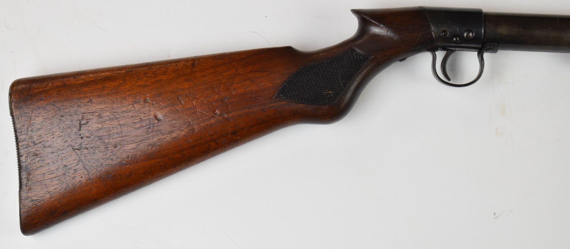 BSA Standard No 1 Light or Ladies .177 under-lever air rifle with chequered semi-pistol grip and - Image 4 of 8