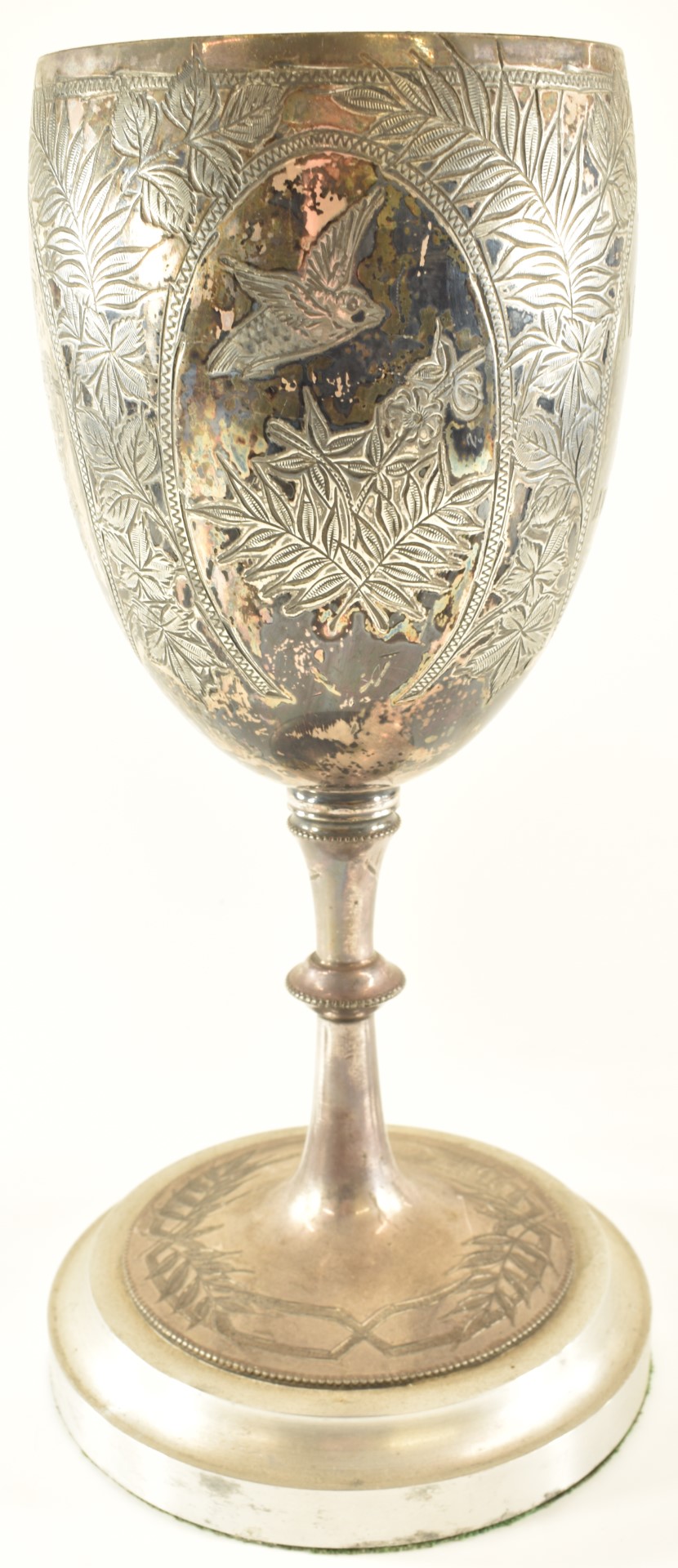 Presentation cup inscribed 'The Mansell Cup' Highest Away Average' to one side and 'The Talbot Cup - Image 3 of 3