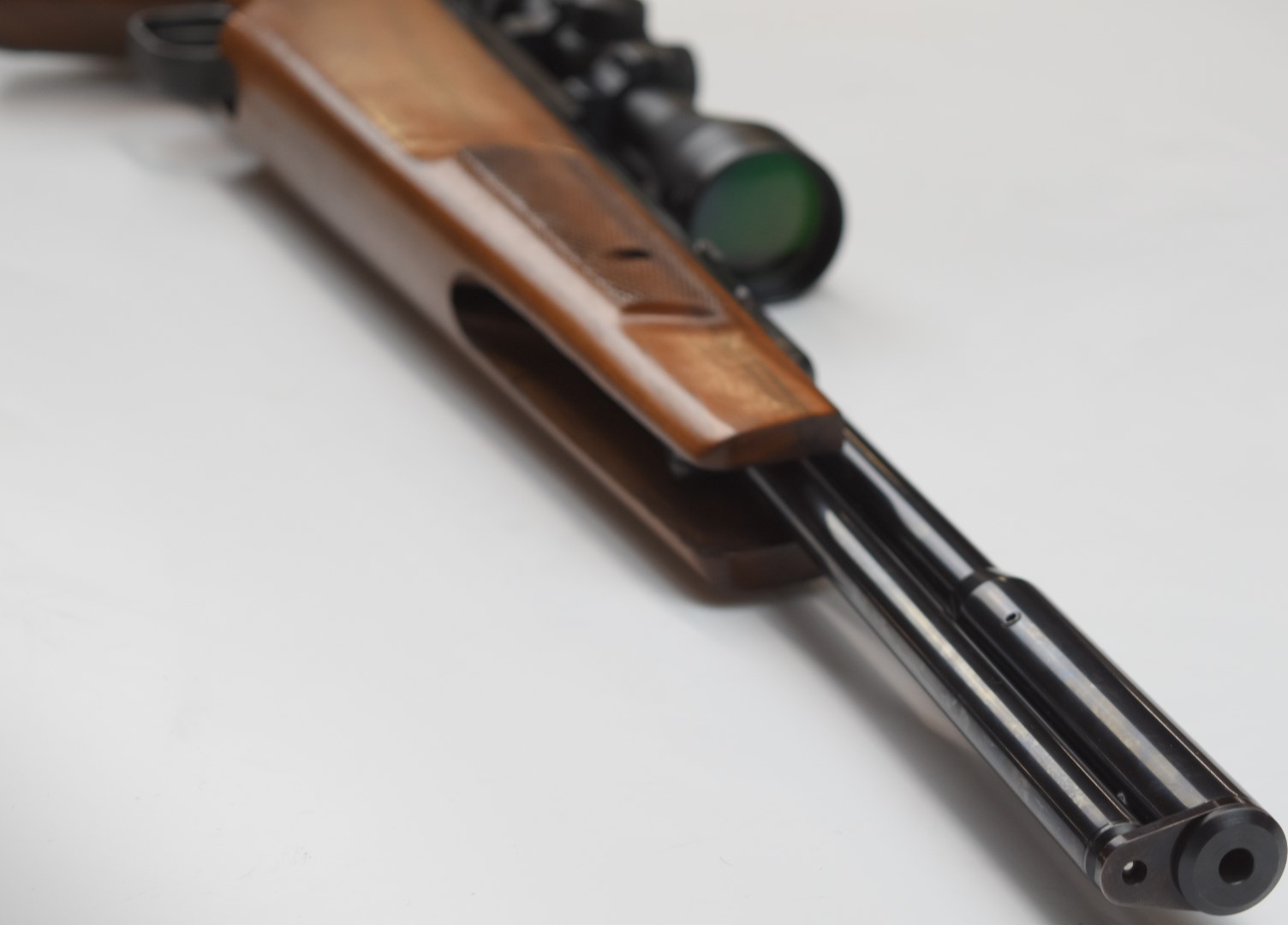 Theoben SLR 190/98 .22 under-lever carbine air rifle with seven shot magazine, chequered semi-pistol - Image 6 of 20