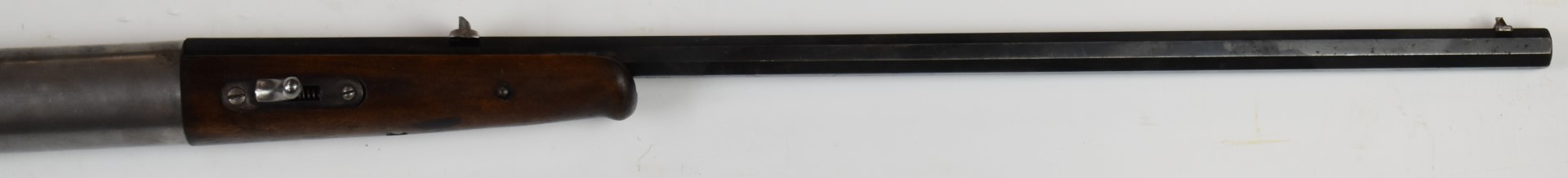 Oscar Will Bugelspanner .177 underlever air rifle with chequered grip, metal butt plate, - Image 4 of 8