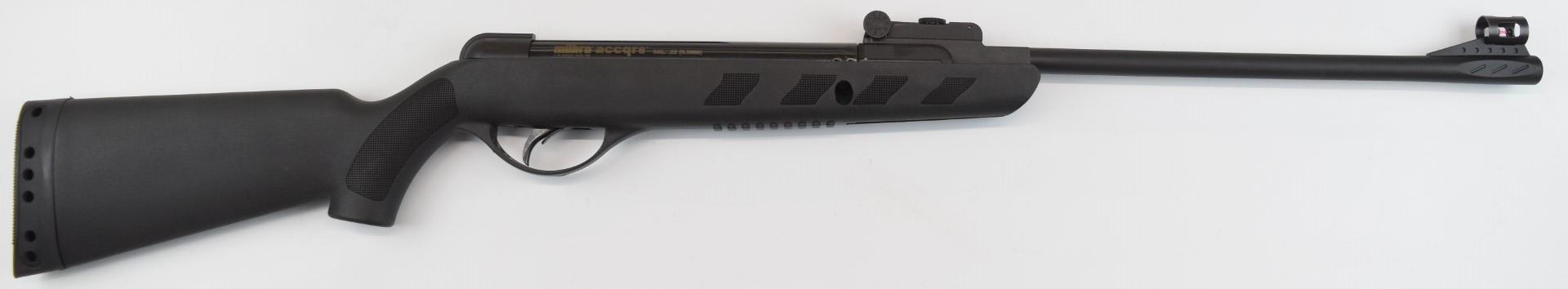 Milbro Accqr8 .22 break barrel air rifle with composite stock, chequered semi-pistol grip and forend - Image 3 of 20