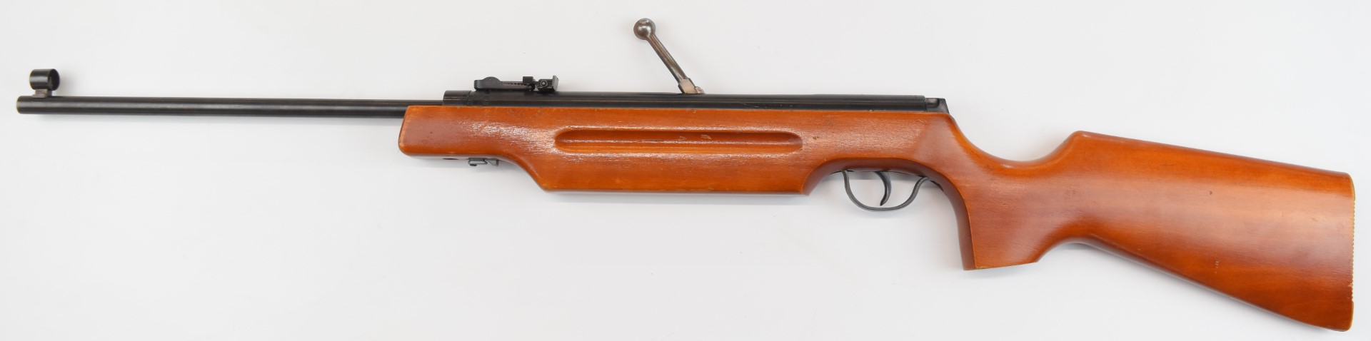 Haenel Model 310 lever-action 4.4mm calibre air rifle with semi-pistol grip, adjustable sights and - Image 13 of 19