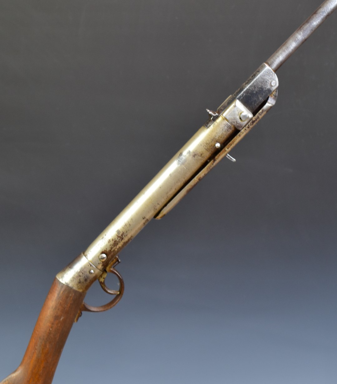 Friedrich Langenhan The Millita Patent .177 air rifle with adjustable trigger and alignment