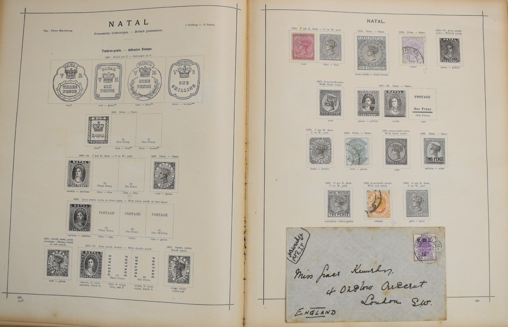 The Illustrated Postage Stamp Album sparsely filled and remaindered in places, ranges include - Image 2 of 7
