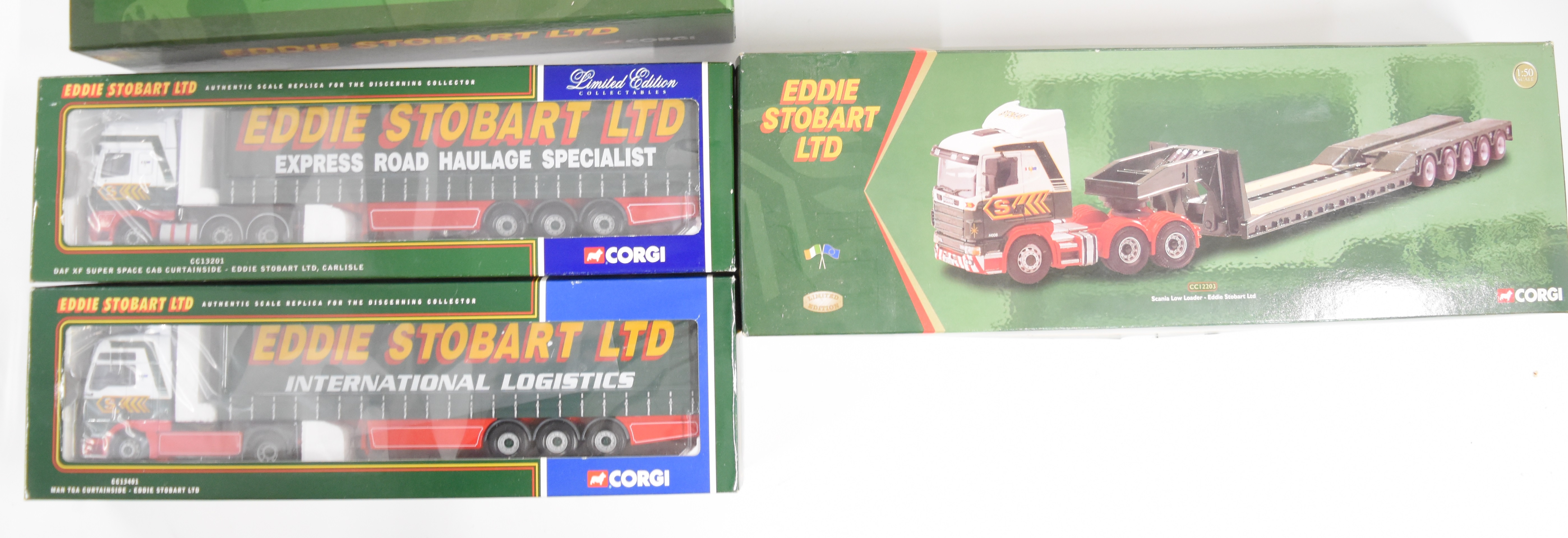 Eighteen Corgi 1:50 scale Eddie Stobart Ltd diecast model haulage vehicles to include Scania@Stobart - Image 5 of 6