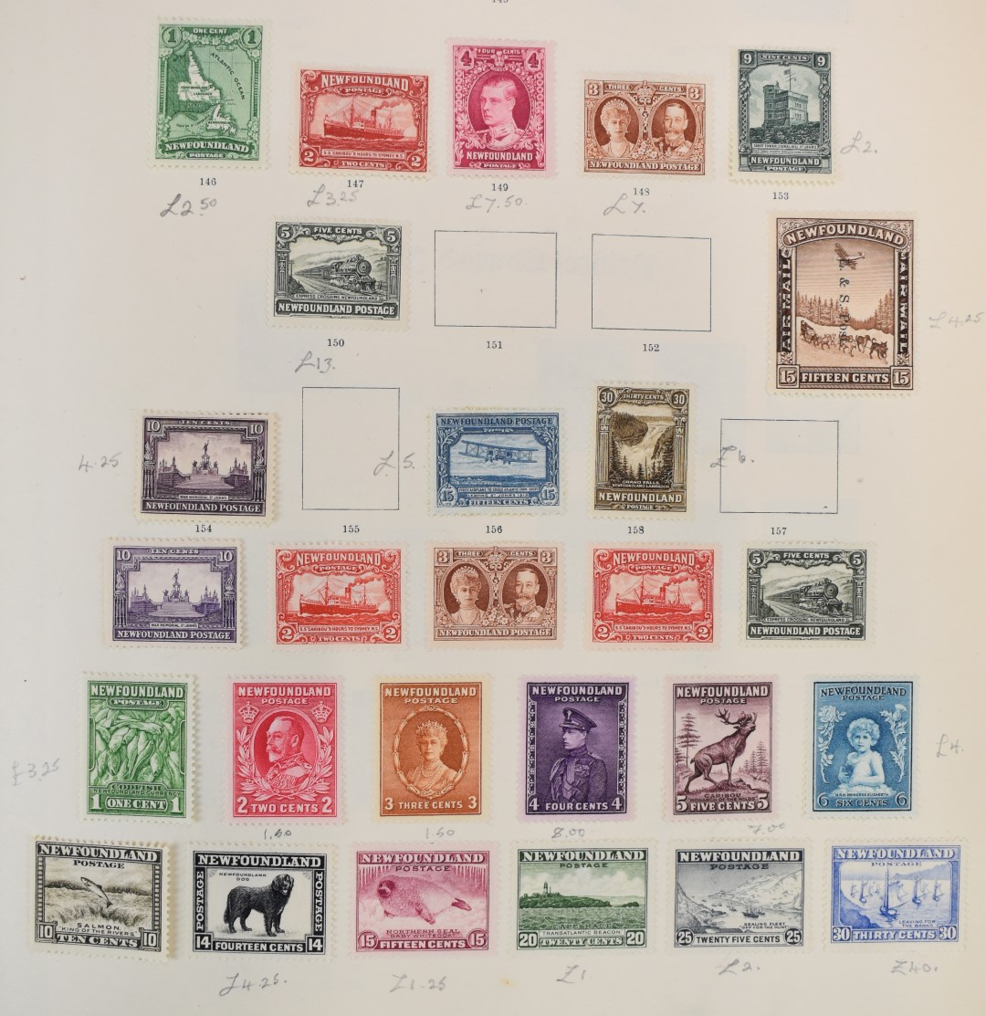The Imperial Postage Stamp Album from Queen Victoria to George V, sparsely filled - Image 3 of 13