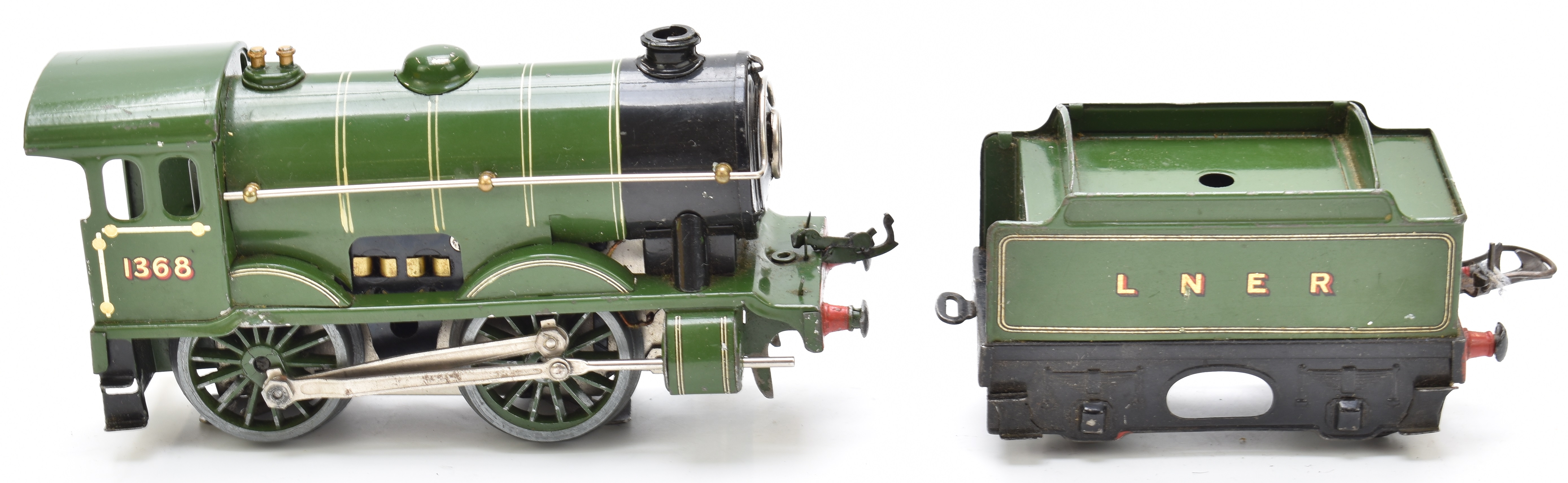 Hornby 0 gauge Queen of Scots electric model railway or train set, comprising LNER 0-4-0 tender - Image 3 of 5