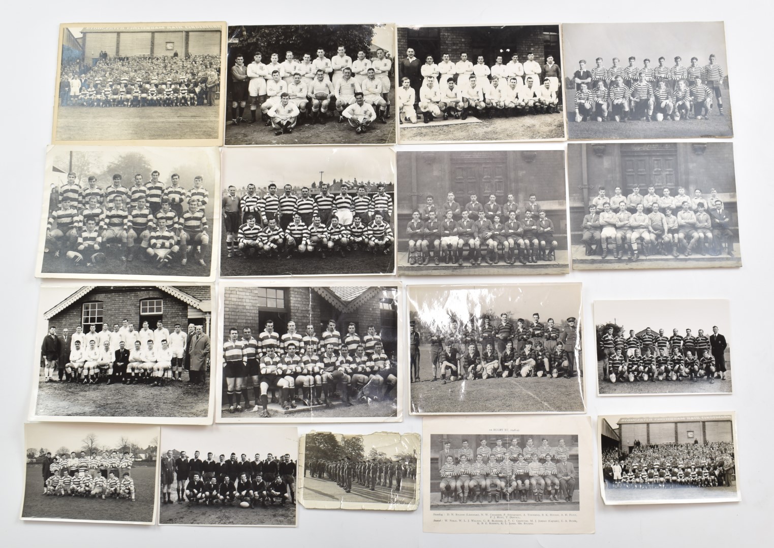 A large collection of Gloucester Rugby Club ephemera including 1923 jubilee match programme, - Image 3 of 16