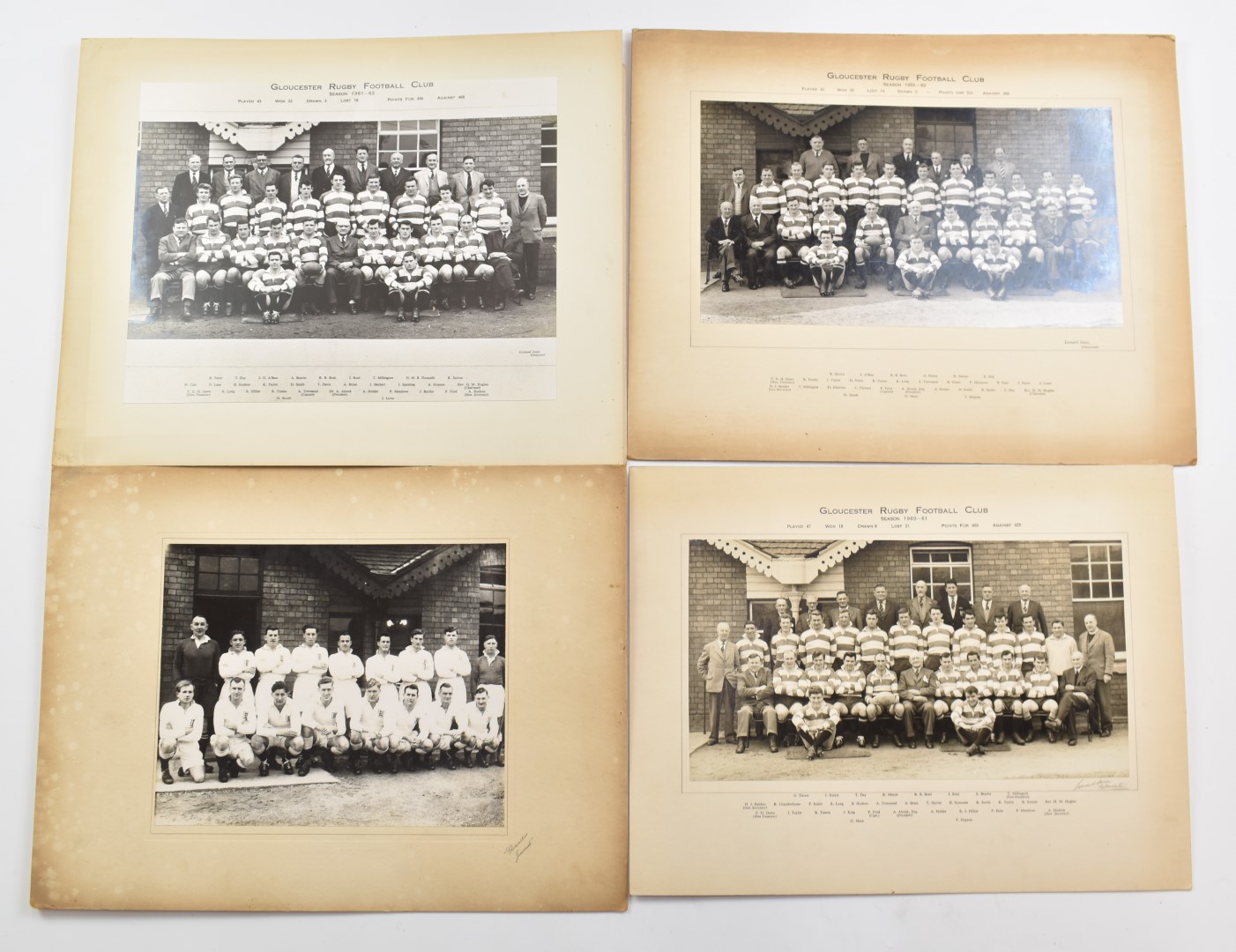 A large collection of Gloucester Rugby Club ephemera including 1923 jubilee match programme, - Image 2 of 16