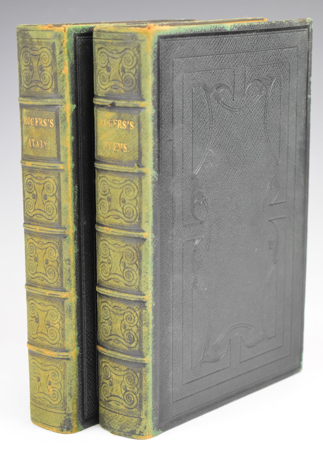 Samuel Rogers Poems and Italy, A Poem printed for T. Cadell, Strand etc 1830 & 1834 in two volumes