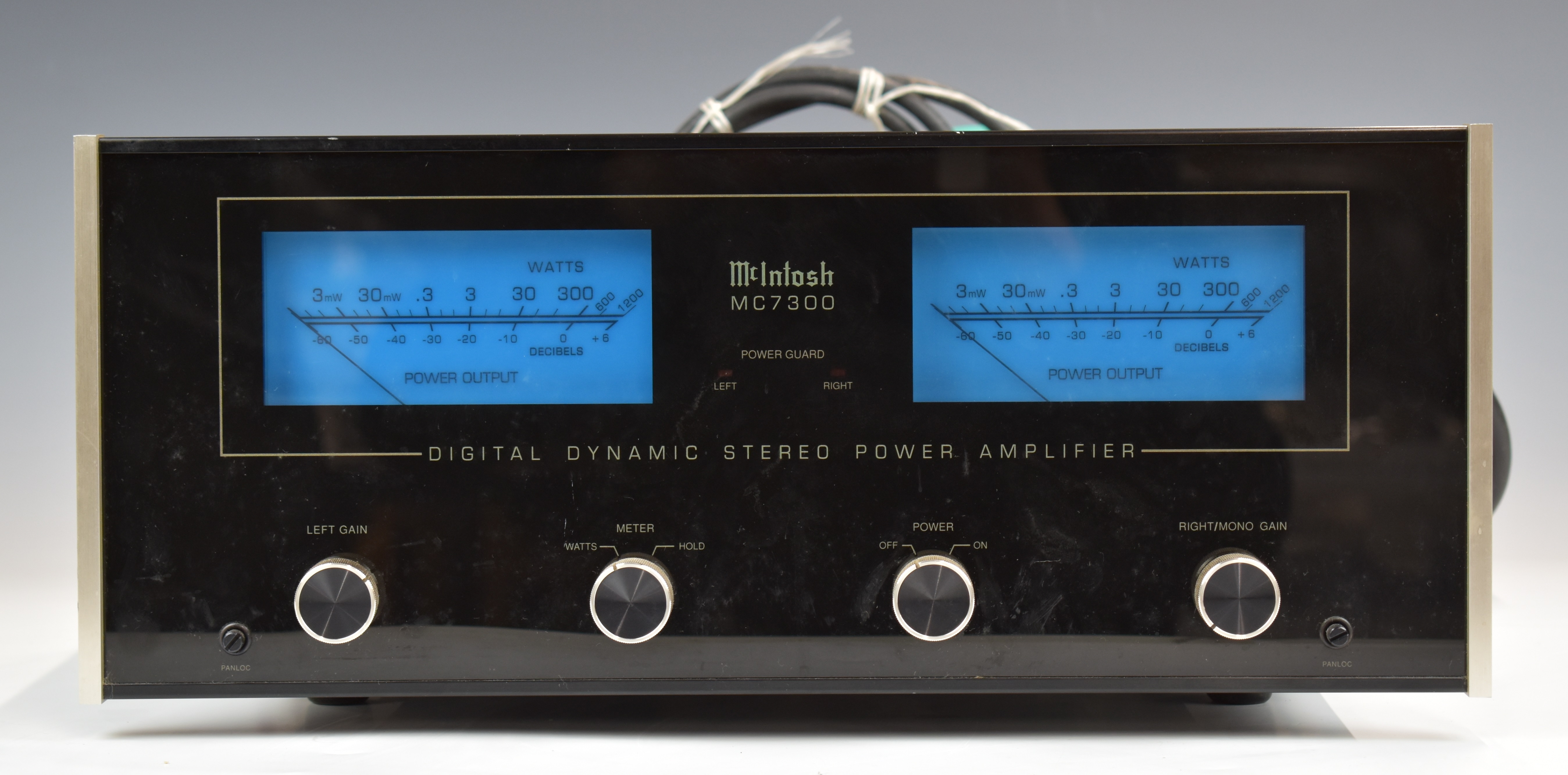 McIntosh MC7300 digital dynamic stereo power amplifier, serial number GP3561.