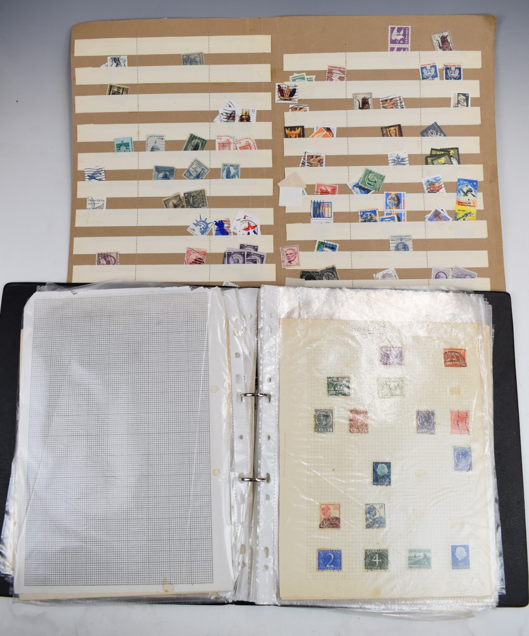 GB and world mint and used stamps collection in albums, stockbooks, folders etc, a large quantity of - Image 9 of 12