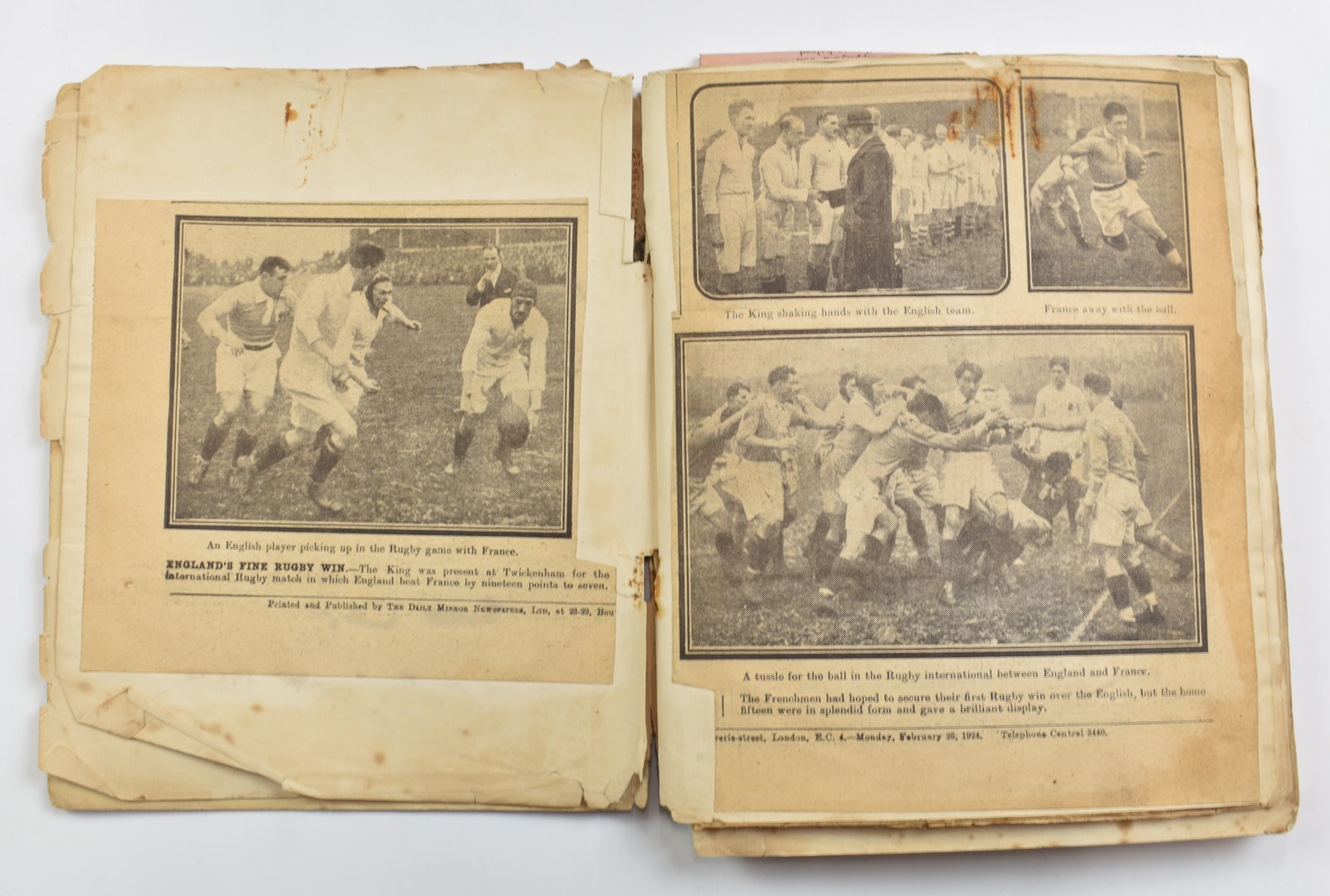 A large collection of Gloucester Rugby Club ephemera including 1923 jubilee match programme, - Image 5 of 16