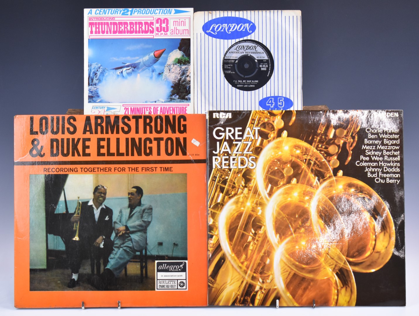 A collection of albums including Jazz and singles, mostly 1960s - Image 3 of 4