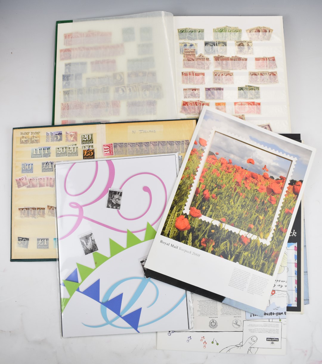 GB and world mint and used stamps collection in albums, stockbooks, folders etc, a large quantity of - Image 8 of 12