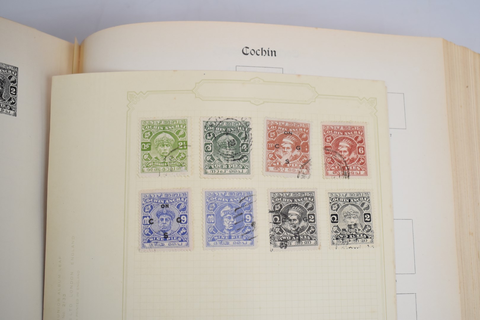 The Imperial Postage Stamp Album from Queen Victoria to George V, sparsely filled - Image 12 of 13