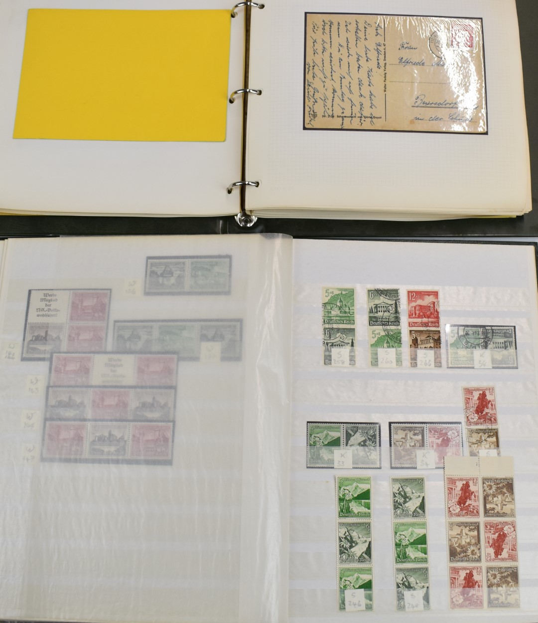 A very large mint and used collection of German stamps in albums, folders and stockbooks, from early - Image 9 of 13