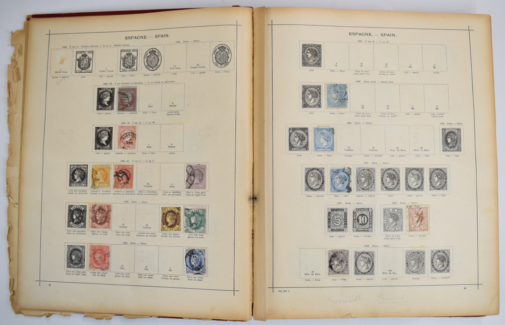 The Illustrated Postage Stamp Album sparsely filled and remaindered in places, ranges include - Image 6 of 7