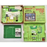Subbuteo Table Soccer World Cup Edition in original box with playing cloth, goals, floodlights,